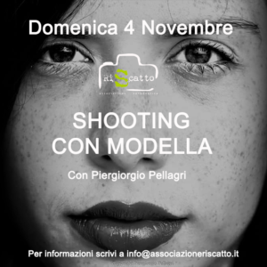 dark shooting con modella