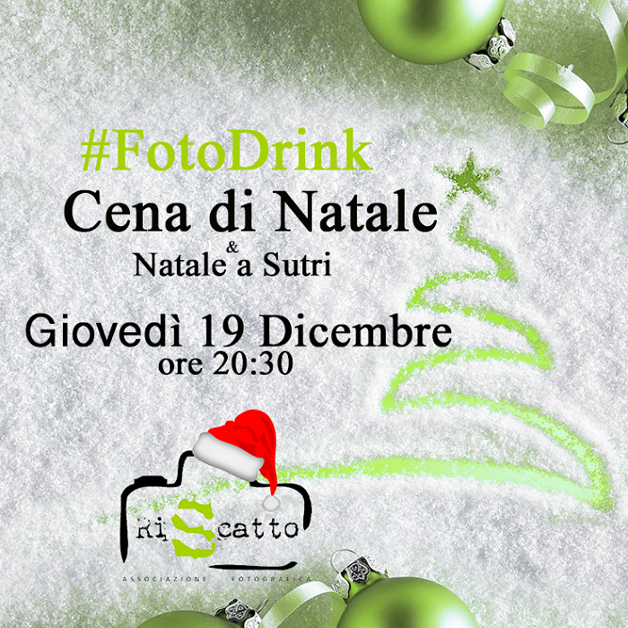 fotodrink cena di natale