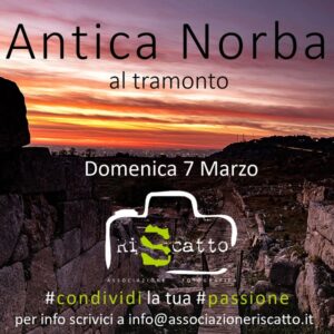 antica norba tramonto